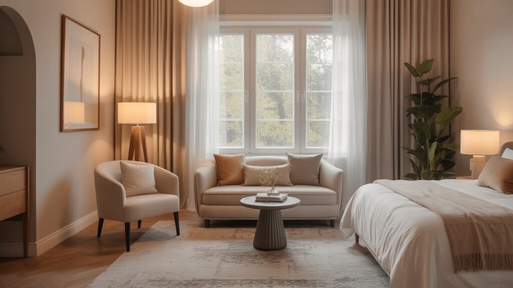 Ideas for a Functional Bedroom Sitting Area