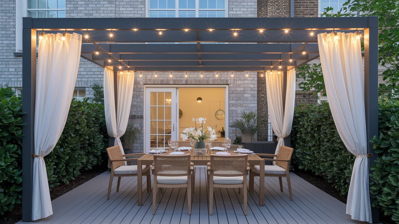 Install Pergola Dining Solutions