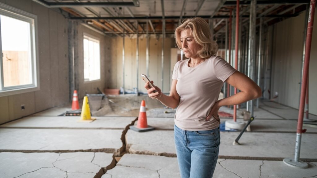 Live in a House During Foundation Repair