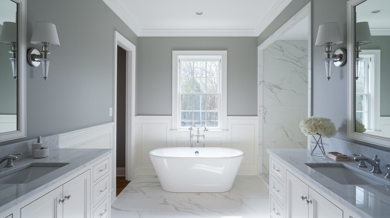Luxurious Bathroom with Spa-Like Feel