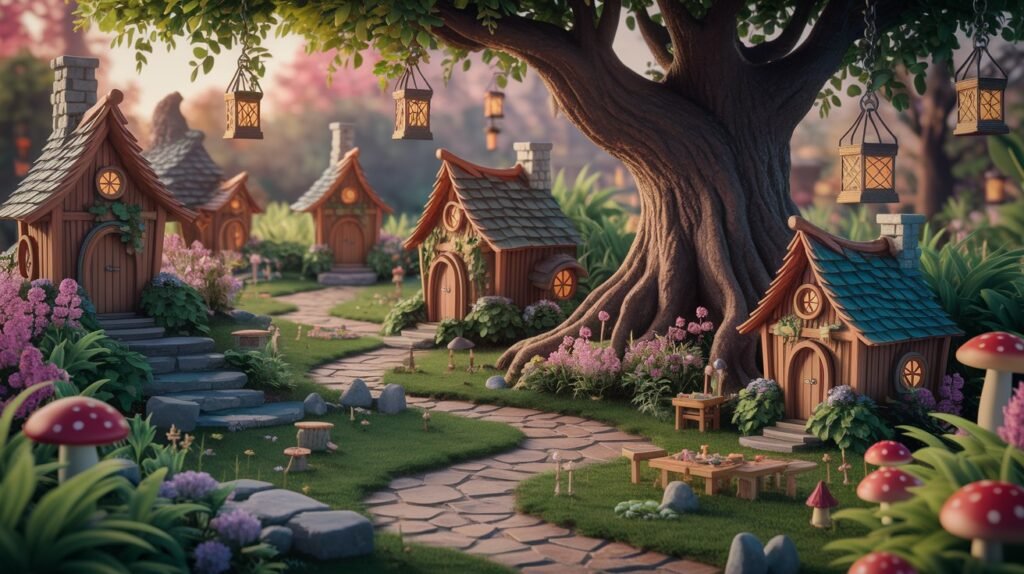 Magical Large Outdoor Fairy Garden