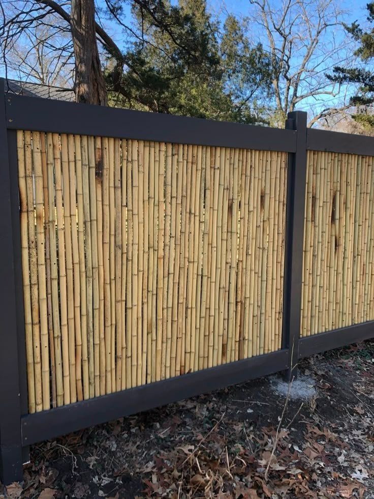 Modern Minimalist Bamboo Panel
