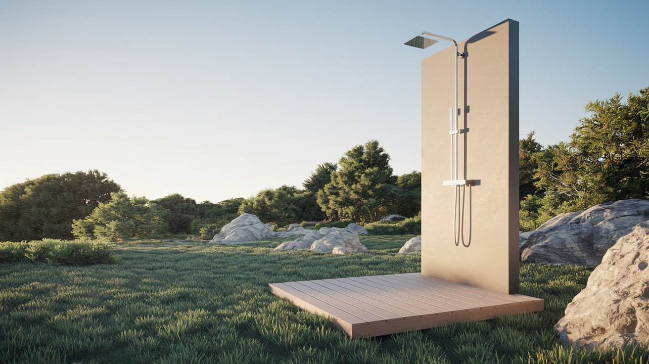 Open-Air Stargazing Shower
