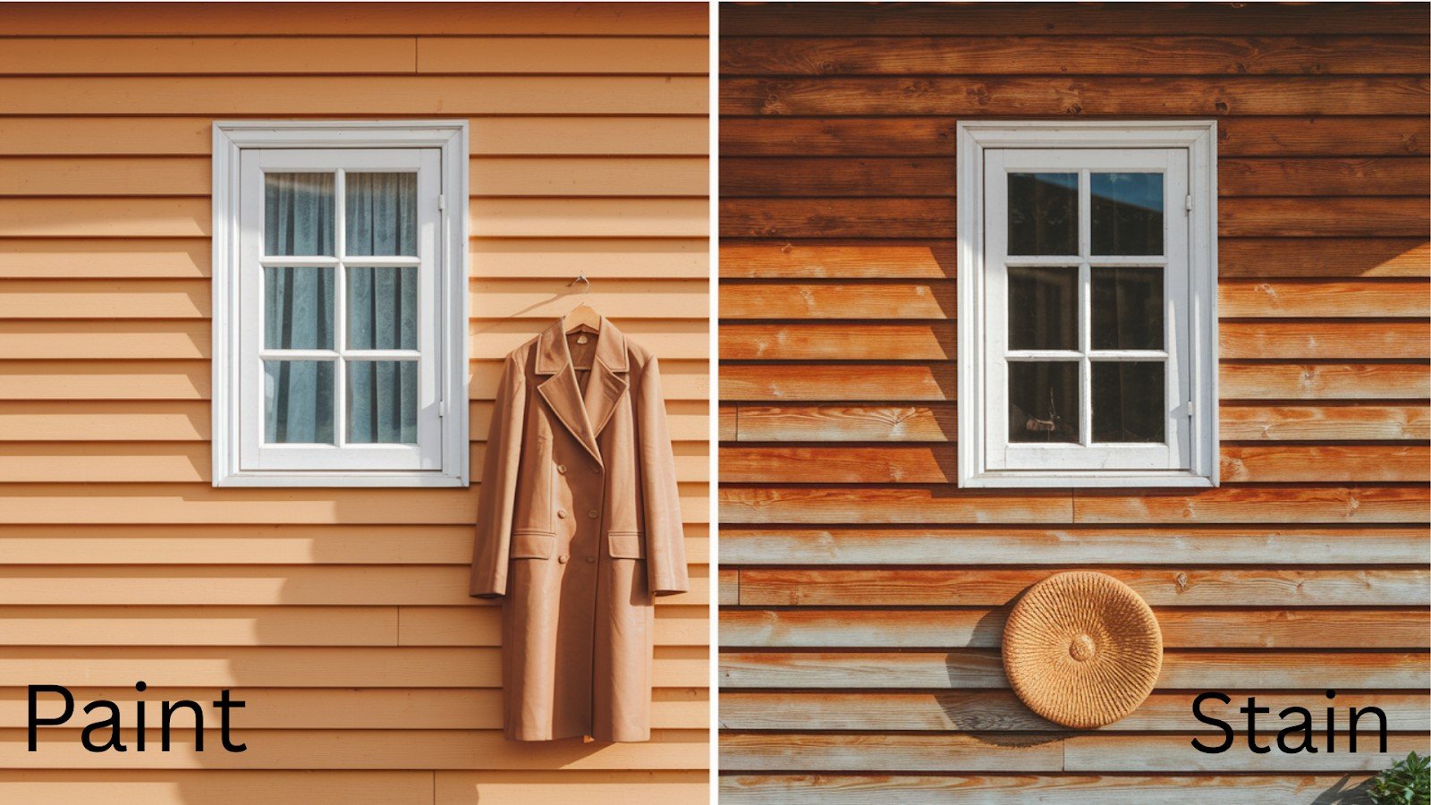 Paint vs Stain