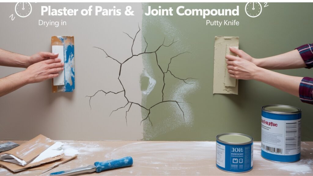 Plaster of Paris vs Joint Compound