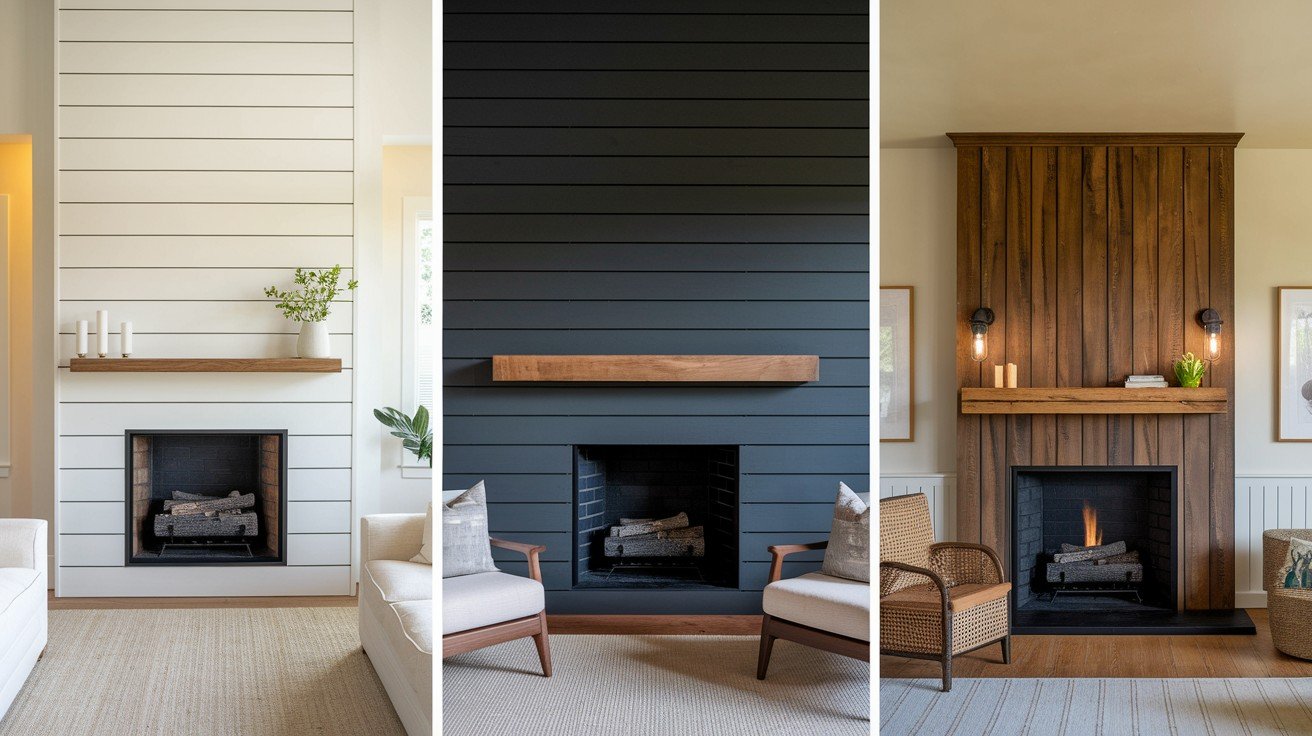 Popular Style Ideas for Board and Batten Fireplace Walls