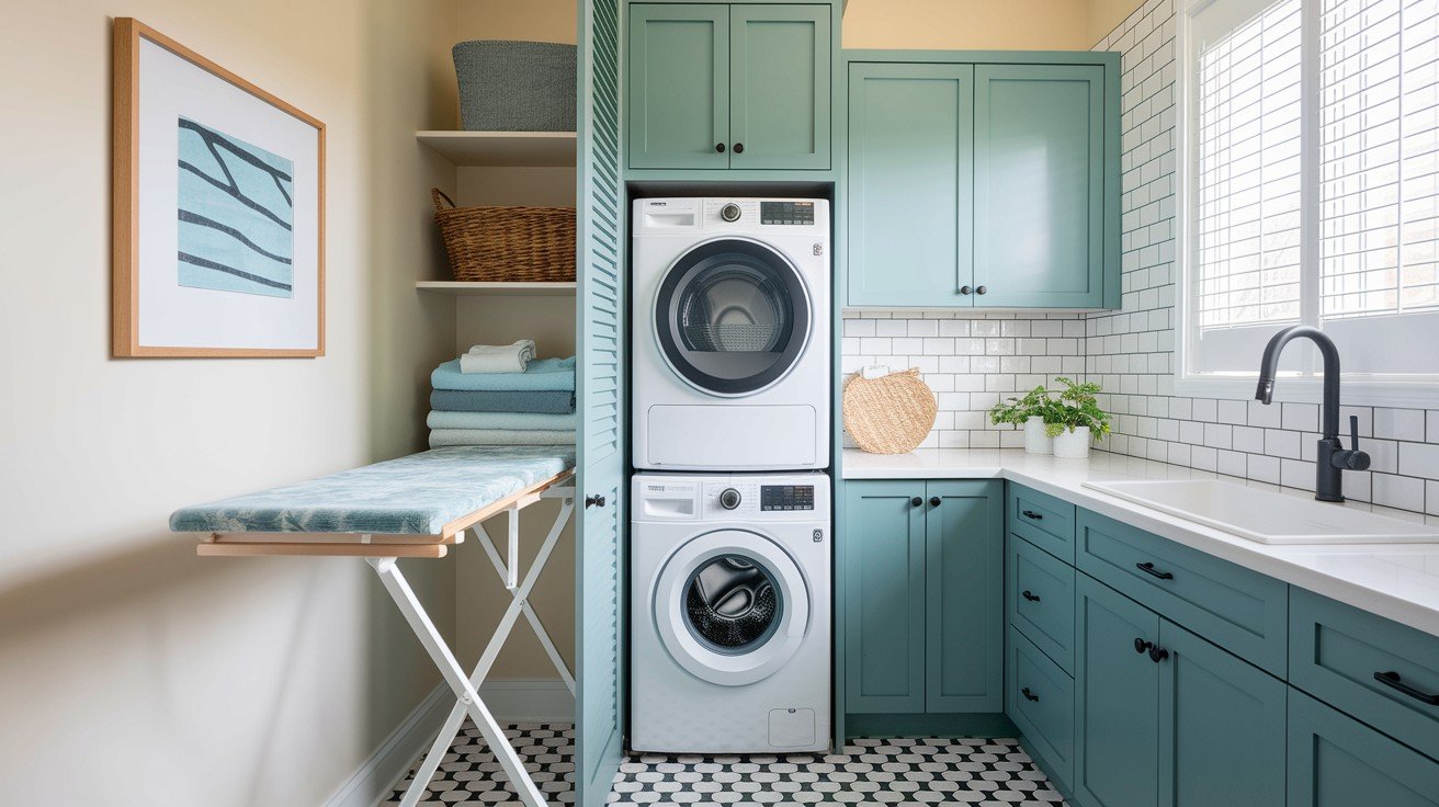 Pull-Out Drying Rack or Ironing Board
