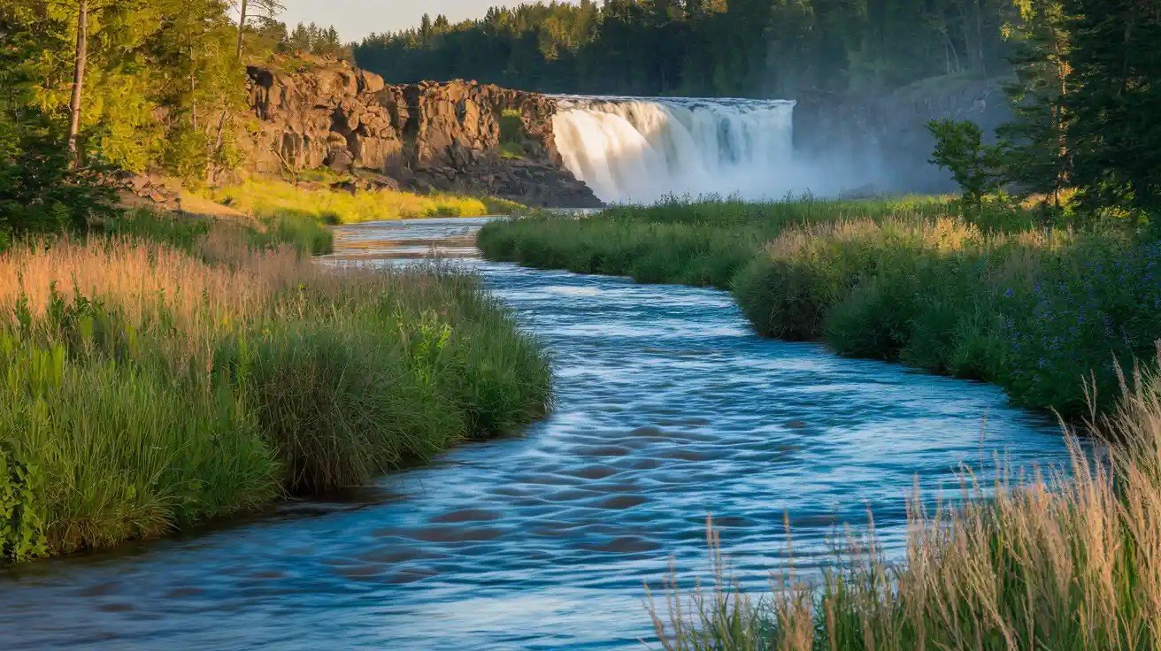 Rivers and Waterfalls