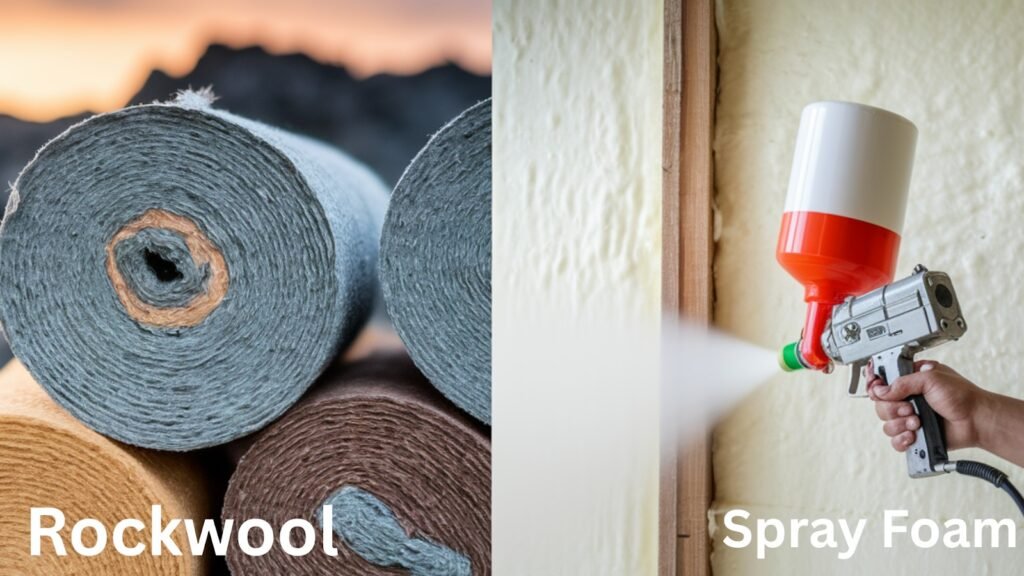 Rockwool vs Spray Foam
