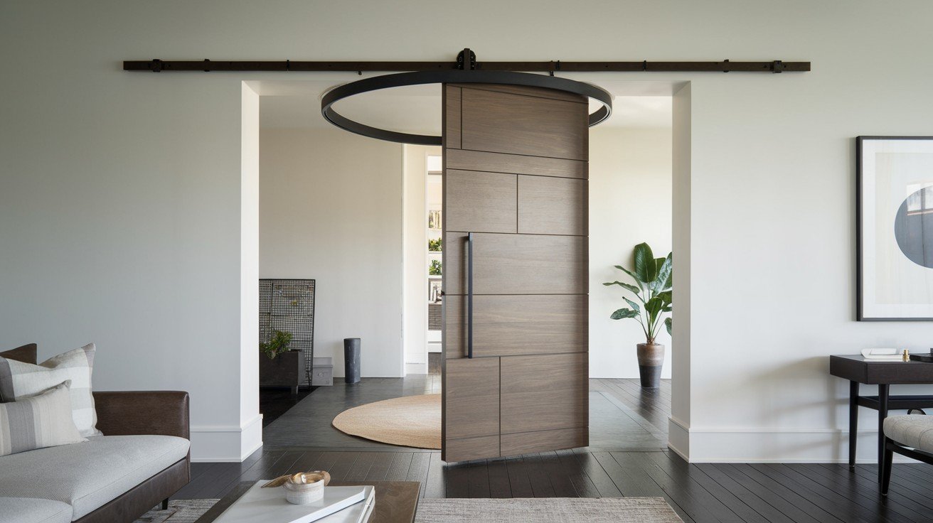 Rotating or Pivot Door