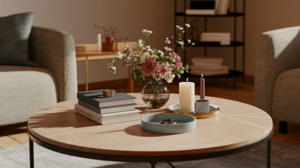 Round Coffee Table Decor Tips