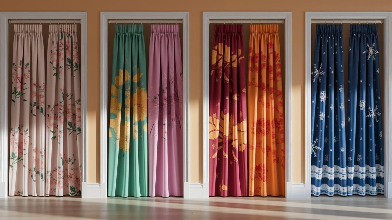 Seasonal Curtain Swaps