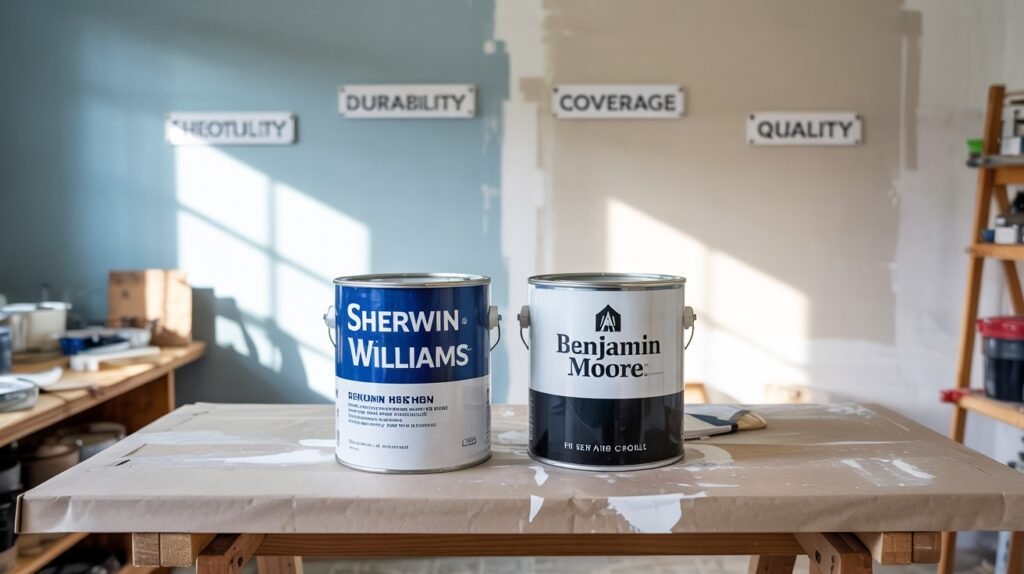 Sherwin-Williams vs Benjamin Moore