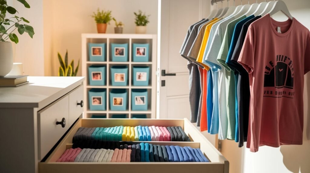 T-Shirt Storage Ideas