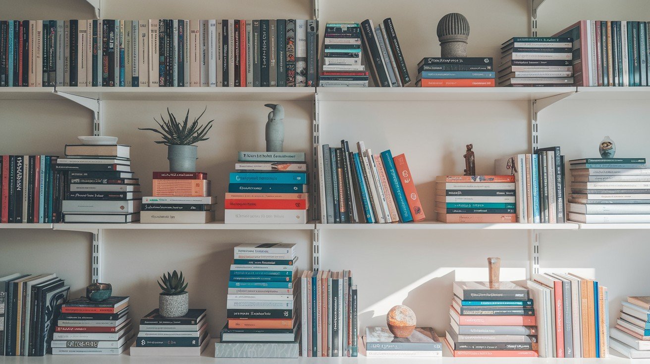 Stack Books Creatively