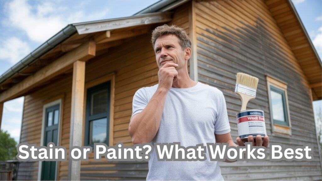 Stain or Paint
