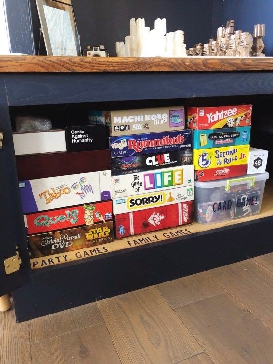 Traditional Board Game Storage Methods