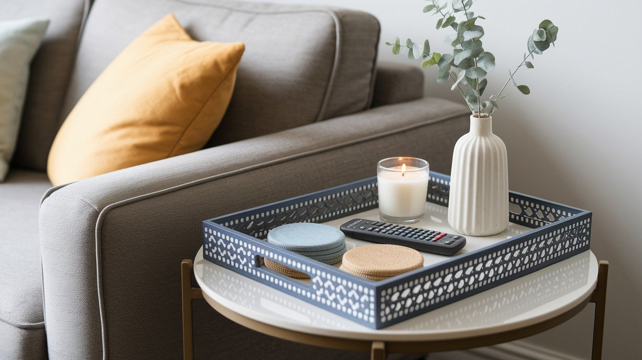 Tray Arrangement for Neatness