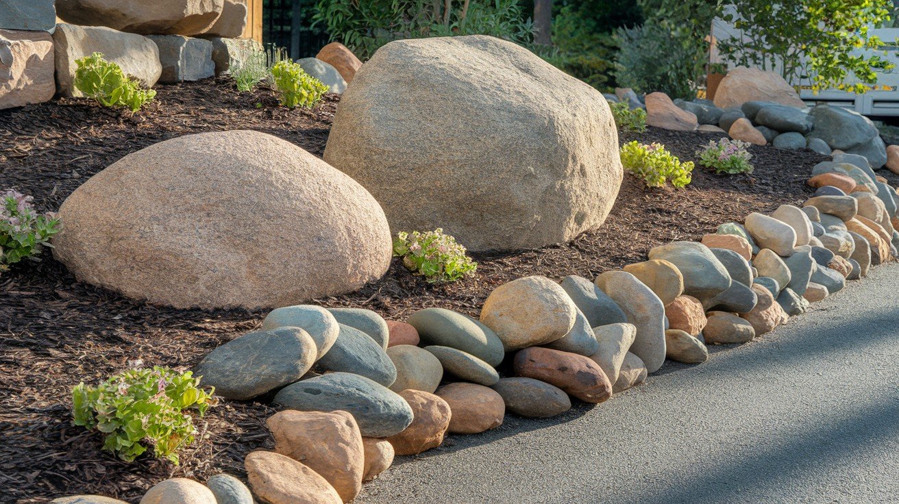 Use Decorative Rocks and Boulders ($400-$1,200)