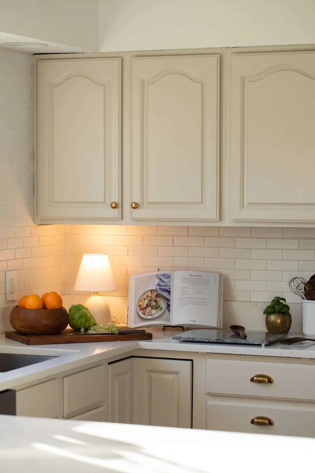 Warm Taupe Cabinets in Different Kitchen Styles