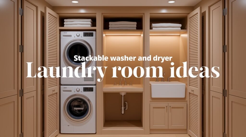 Washer and Dryer Laundry Room Ideas
