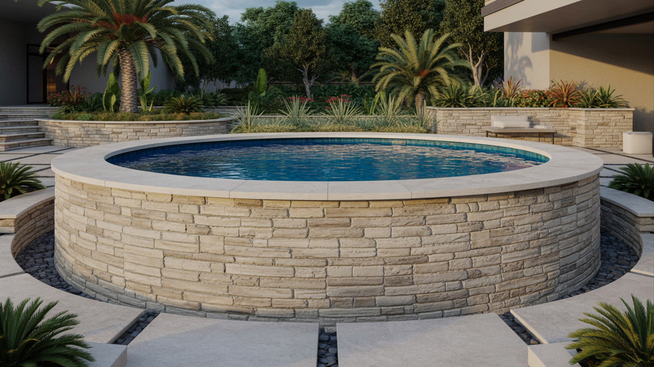 5. Real Stone Veneer Wrap