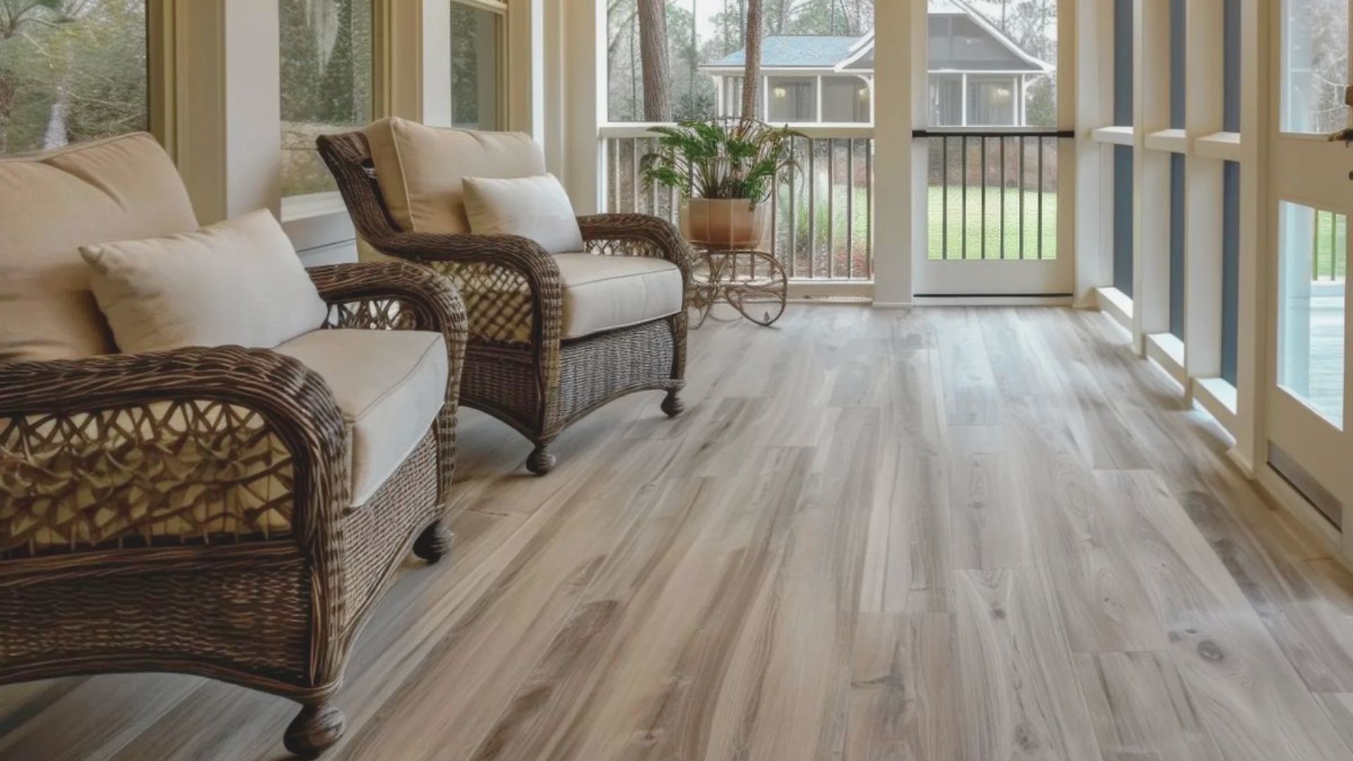 Vinyl Plank Flooring for Sunrooms