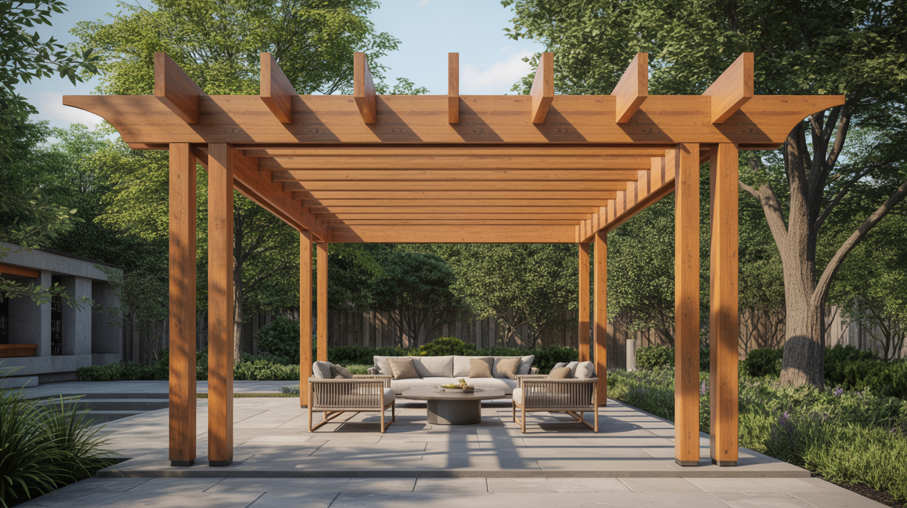 Backyard Centerpiece Pergola