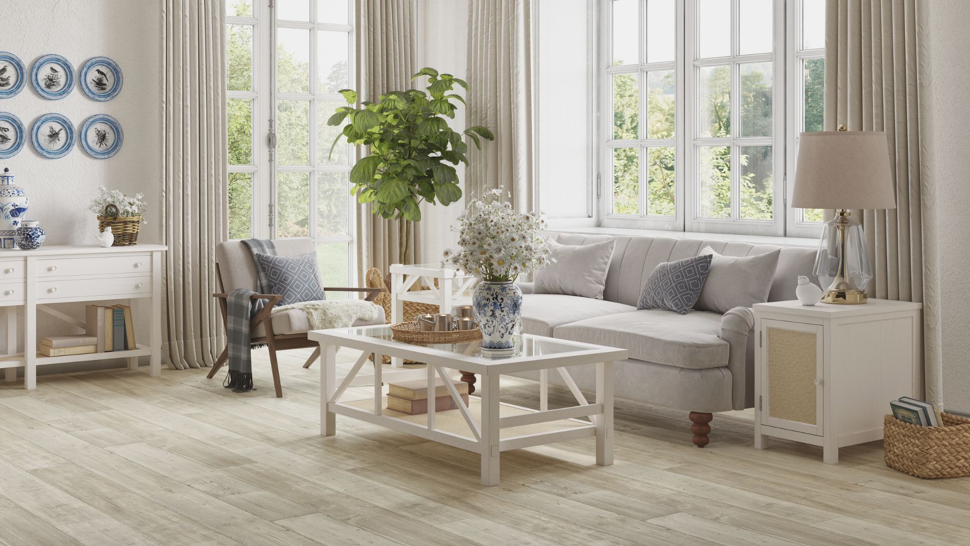 Waterproof Hardwood Flooring for Sunrooms