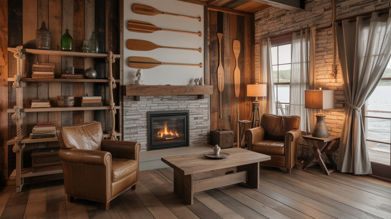 Rustic Details & Lake House Character