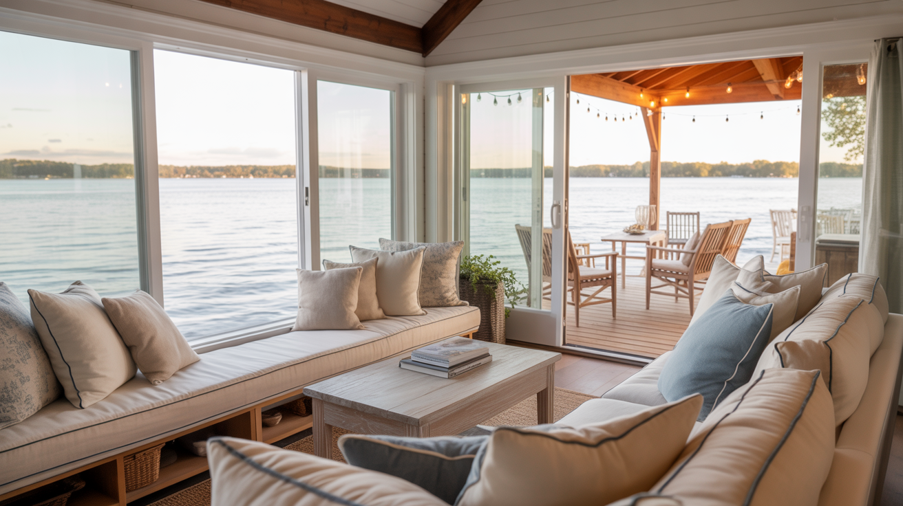 Lake Views & Indoor-Outdoor Living