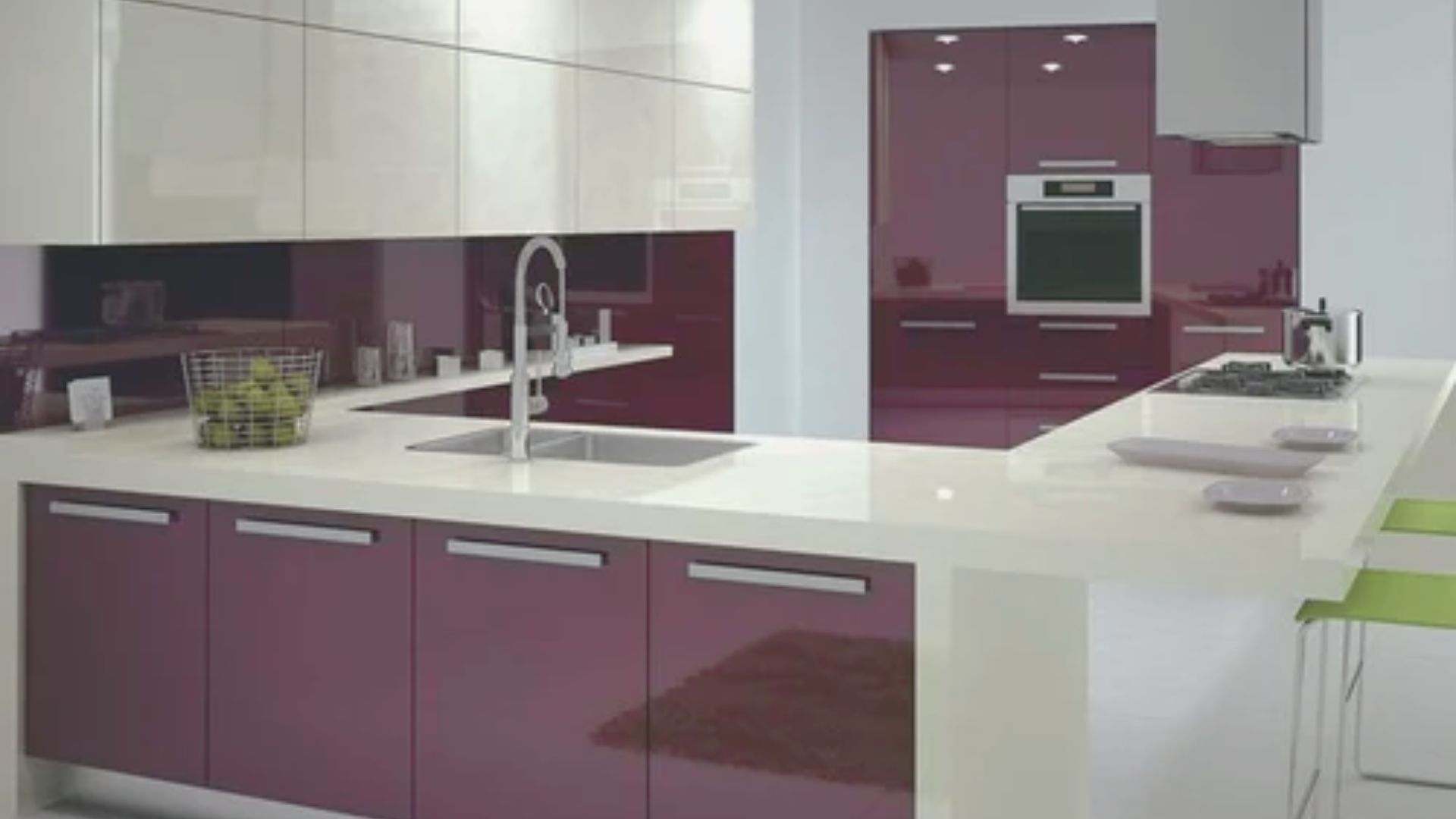High-Gloss Cabinets