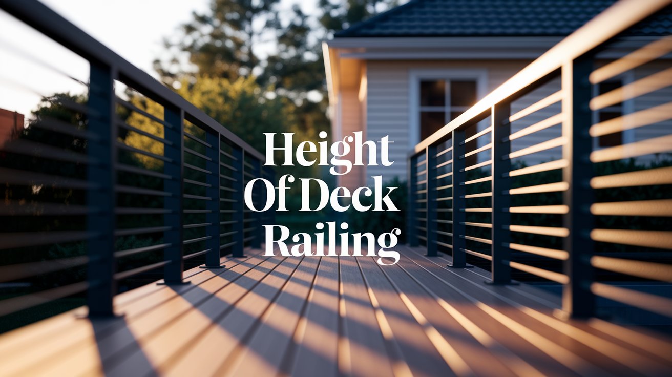 Master Deck Safety: Railing Height Codes Explained - MaximalistHouse